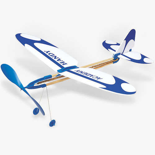18500 Rubber Band-Powered Model Airplane Kit