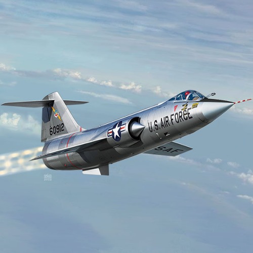 12576 USAF F-104C Vietnam War